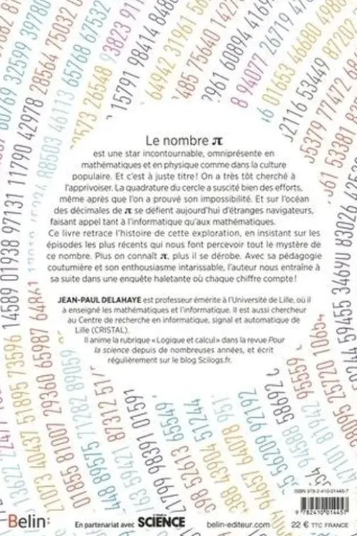 Le Fascinant Nombre Pi, Jean-Paul Delahaye