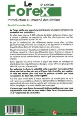 Le Forex. Introduction au marché des devises, 5e édition, Benoît Fernandez-Riou