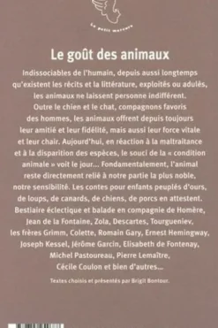 Le goût des animaux, Brigitte Bontour