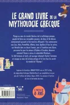 Le grand livre de la Mythologie grecque, Arnaud Pizzuti