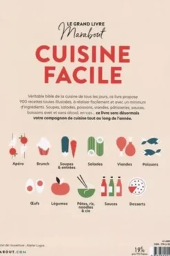 Le grand livre Marabout cuisine facile. 900 recettes inratables