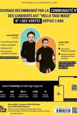 Le Grand Manuel du TAGE MAGE. 18 tests, 200 fiches, 2400 vidéos, Edition 2024, Arnaud Sévigné