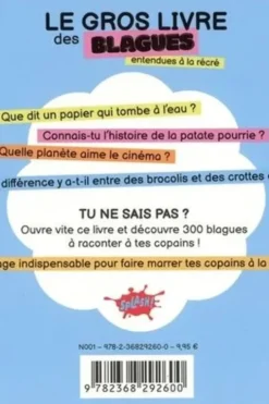 Le gros livre des blagues entendues à la récré, Jérôme Eho