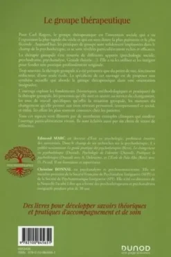 Le groupe thérapeutique. Approche intégrative, 2e édition, Edmond Marc