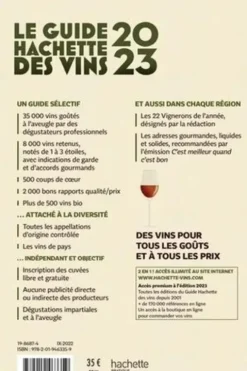 Le guide Hachette des vins et son livre de cave. Edition 2023, Hachette Pratique