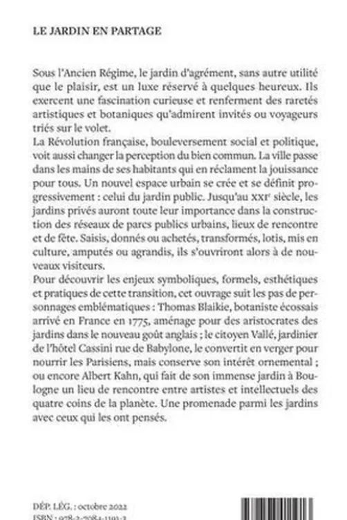 Le Jardin en partage, Clara Delannoy