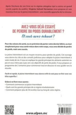 Le jeûne intermittent, Virginie Saliceti Vartanian