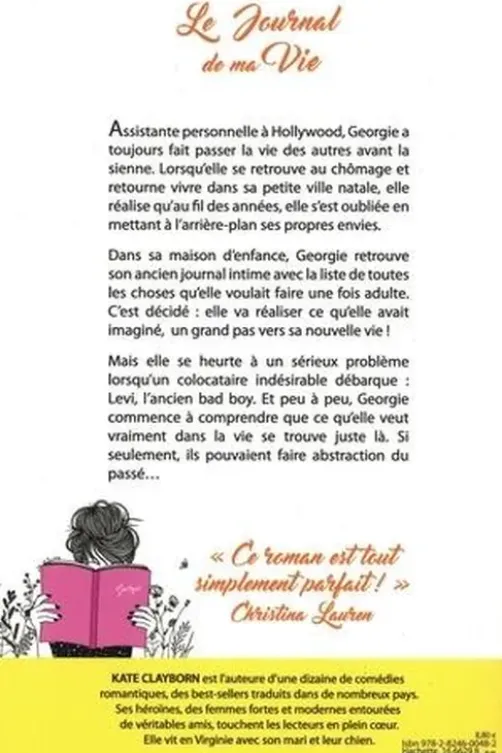 Le journal de ma vie, Kate Clayborn