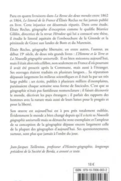 Le littoral aquitain, Elisée Reclus