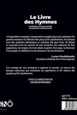 Le livre des hymnes. Olympisme, culture, nations, citoyenneté, francophonie, Jacques Krabal