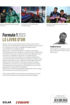 Le Livre d'or Formule 1. Edition 2023, Frédéric Ferret