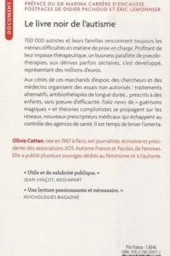 Le livre noir de l’autisme, Olivia Cattan