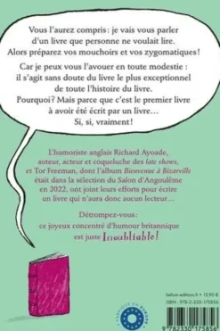 Le livre que personne ne voulait lire, Richard Ayoade
