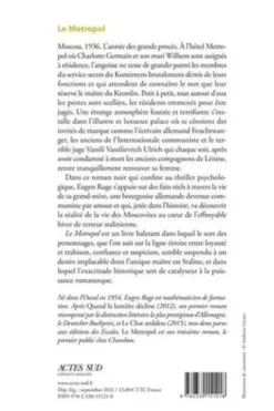 Le Metropol, Eugen Ruge