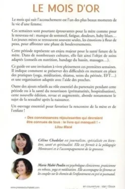 Le mois d'or. Bien vivre le premier mois après l'accouchement, Edition revue et augmentée, Céline Chadelat