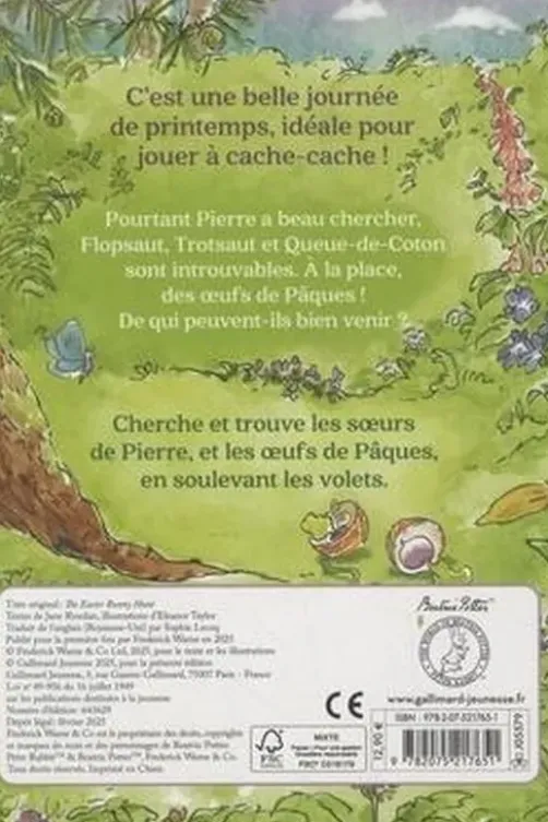 Le monde de Pierre Lapin : Un cache-cache de Pâques. Un livre à flaps, Beatrix Potter