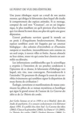 Le mystère Croatoan, José-Carlos Somoza