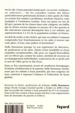 L'enfant à haut potentiel est un enfant comme les autres, Nelly Dussausse