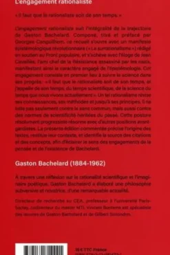 L'engagement rationaliste, Gaston Bachelard
