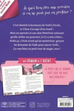 Le Noël de Clara la petite sorcière. Mon roman de l'Avent, Natacha Godeau