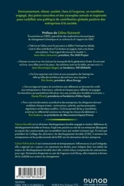 L'entreprise contributive. Concilier monde des affaires et limites planétaires, Fabrice Bonnifet
