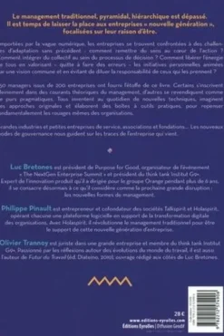 L'entreprise nouvelle génération. 250 managers, 200 entreprises, 30 pays. Les conseils et les bonnes pratiques de ceux qui ont réussi à transformer le management, Luc Bretones