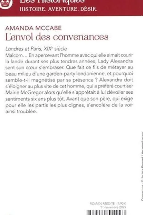 L'envol des convenances, Amanda McCabe