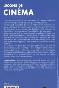 Leçons de cinéma. Master class des plus grands réalisateurs, Laurent Tirard