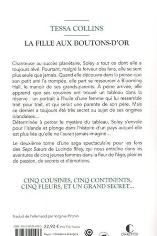 Le parfum des fleurs sauvages : La fille aux boutons d’or, Tessa Collins