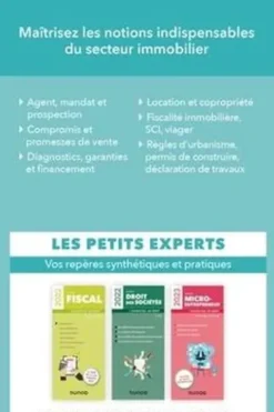 Le petit immo. L'essentiel en bref, Edition 2023, Evelyne Cornu-Gaidan