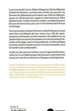 Le pouvoir des femmes de diplomates. XIXe-XXIe siècles, Isabelle Dasque