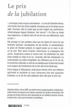 Le prix de la jubilation, Charlotte Seince