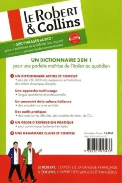 Le Robert & Collins maxi français-italien et italien-français. Edition 2019