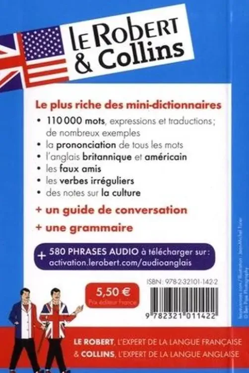 Le Robert & Collins mini + Anglais. 13e édition. Edition bilingue français-anglais