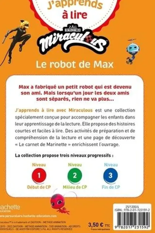 Le Robot de Max. Début de CP, Isabelle Albertin