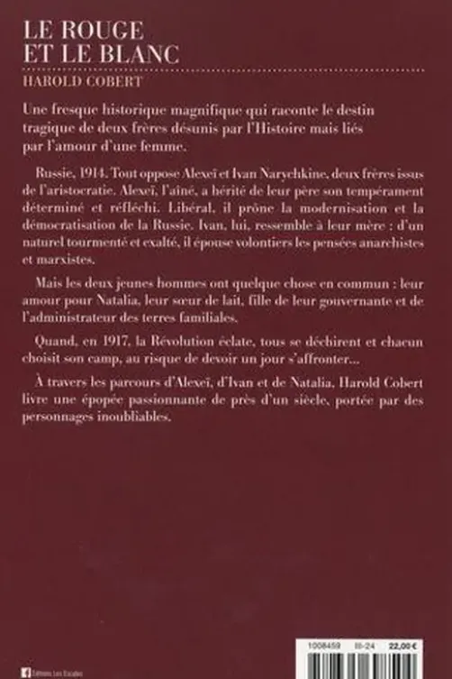 Le rouge et le blanc, Harold Cobert