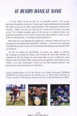 Le rugby dans le sang, Romain Ntamack