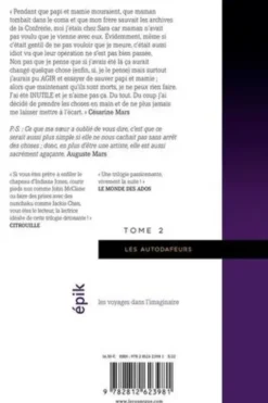 Les autodafeurs Tome 2 : Ma soeur est une artiste de guerre, Marine Carteron