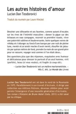 Les autres histoires d'amour, Lucian Dan Teodorovici