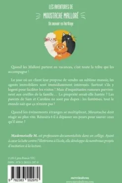 Les aventures de Moustache Malloré. Un manoir en héritage, Myriam Heintzmann