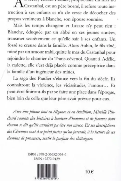 Les chemins de promesse, Mireille Pluchard