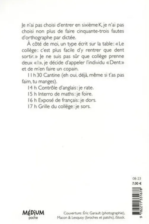 Les collégiens, Colas Gutman