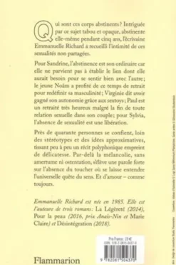 Les corps abstinents, Emmanuelle Richard