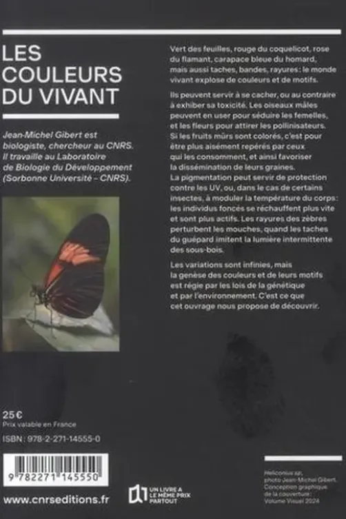 Les couleurs du vivant, Jean-Michel Gibert
