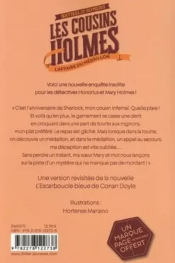 Les Cousins Holmes Tome 3 : L'Affaire du médaillon, Nathalie Somers