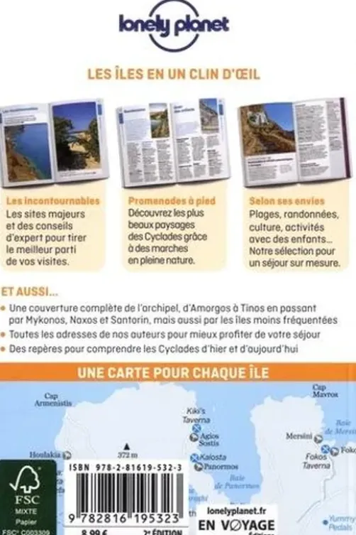 Les Cyclades en quelques jours. 2e édition, Peter Dragicevich