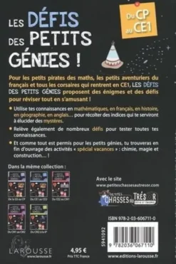 Les défis des Petits Génies du CP au CE1, Coline Creton