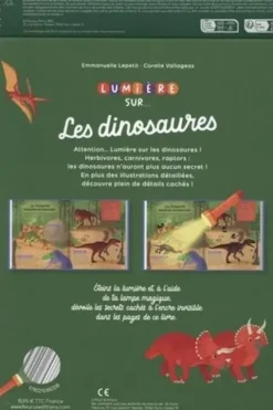 Les dinosaures. Avec 1 lampe magique, Emmanuelle Lepetit