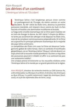 Les dérives d'un continent. L'Amérique latine et l'Occident, Alain Rouquié