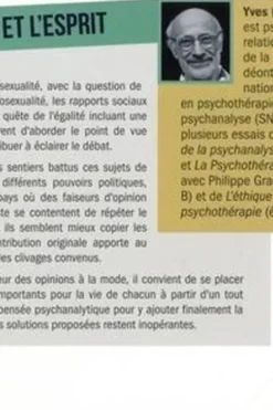 Le sexe, le genre et l'esprit . Etudes psychanalytiques et au-delà, Yves Lefebre
